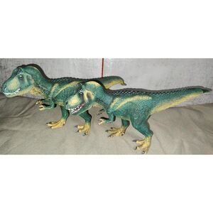 Schleich Tyrannosaurus Rex 12" Figure Lot of 2